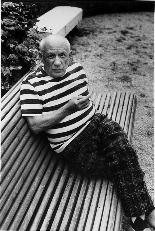 Bekanntheiten im Streifenshirt – Pablo Picasso